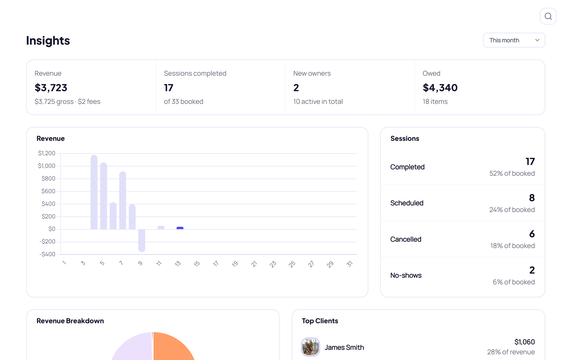 Revenue insights